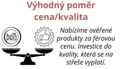 Výhodný poměr cenakvalita